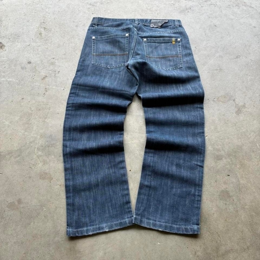 Baggy gold tab vintage southpole jeans with great‎ fade and color